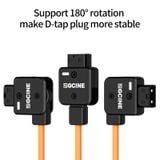 ZGCINE MD-P4 D-Tap to 4 D-Tap one point four Splitter Adapter Cable 