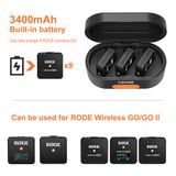  ZGCINE ZG-R30 Charging Case for Rode Wireless GO I&II 