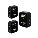  Synco WAir-G2-A2 / Hệ thống micrô không dây kỹ thuật số siêu nhỏ gọn dành cho máy ảnh Mirrorless/DSLR (2,4 GHz) 