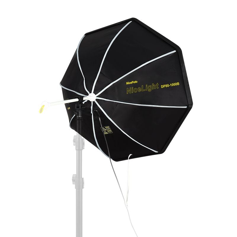  NiceFoto Umbrella DP80-1000B Octagonal DP Series Single Color Temperature 