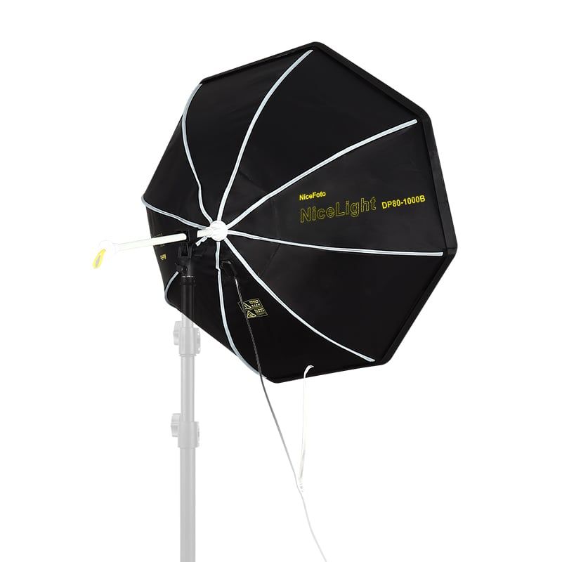  NiceFoto Umbrella DS80-1000B Octagonal DS Series Single Color Temperature 