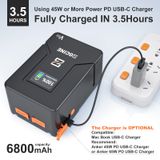  ZG-V99 V-MOUNT BATTERY 99Wh POCKET SIZE WITH PD FAST CHARGING - Pin ZGCINE V99 