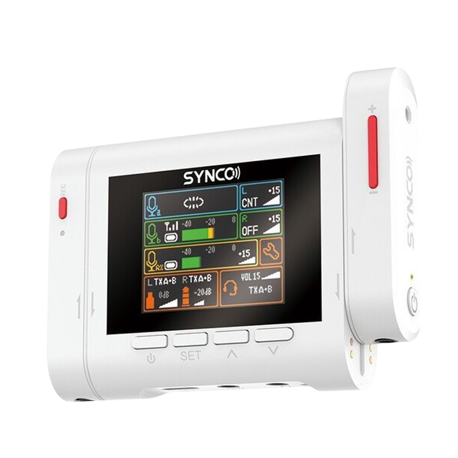  Synco G3-2 / Hệ thống micrô không dây kỹ thuật số nhỏ gọn 2 người dành cho Máy Ảnh và Điện Thoại 