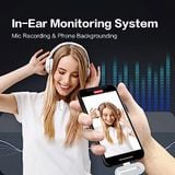  Synco P2SL / Micro Thu Âm Không Dây 2 Người Dùng cho iPhone jack Lightning (Màu Xanh) 
