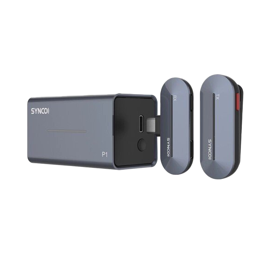  Synco P1ST / Micro Thu Âm Không Dây 1 Người Dùng cho Android jack USB Type-C (Màu Xanh Đen) 