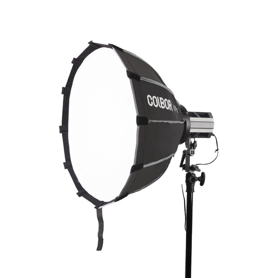  Colbor BP45 Quick-Setup Parabolic Softbox with Grid and Bowens Mount (17.7") 