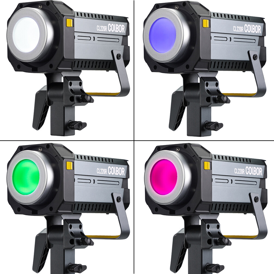  COLBOR CL220R RGB COB LED Video Light (with carryingbag &reflector) 