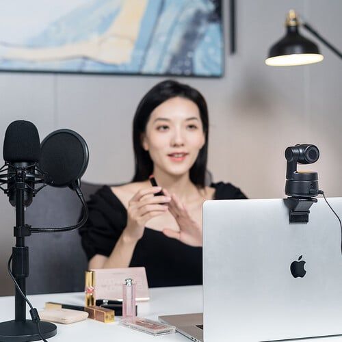  Webcam OBSBOT Tiny AI - Powered PTZ dành cho máy tính và latop 