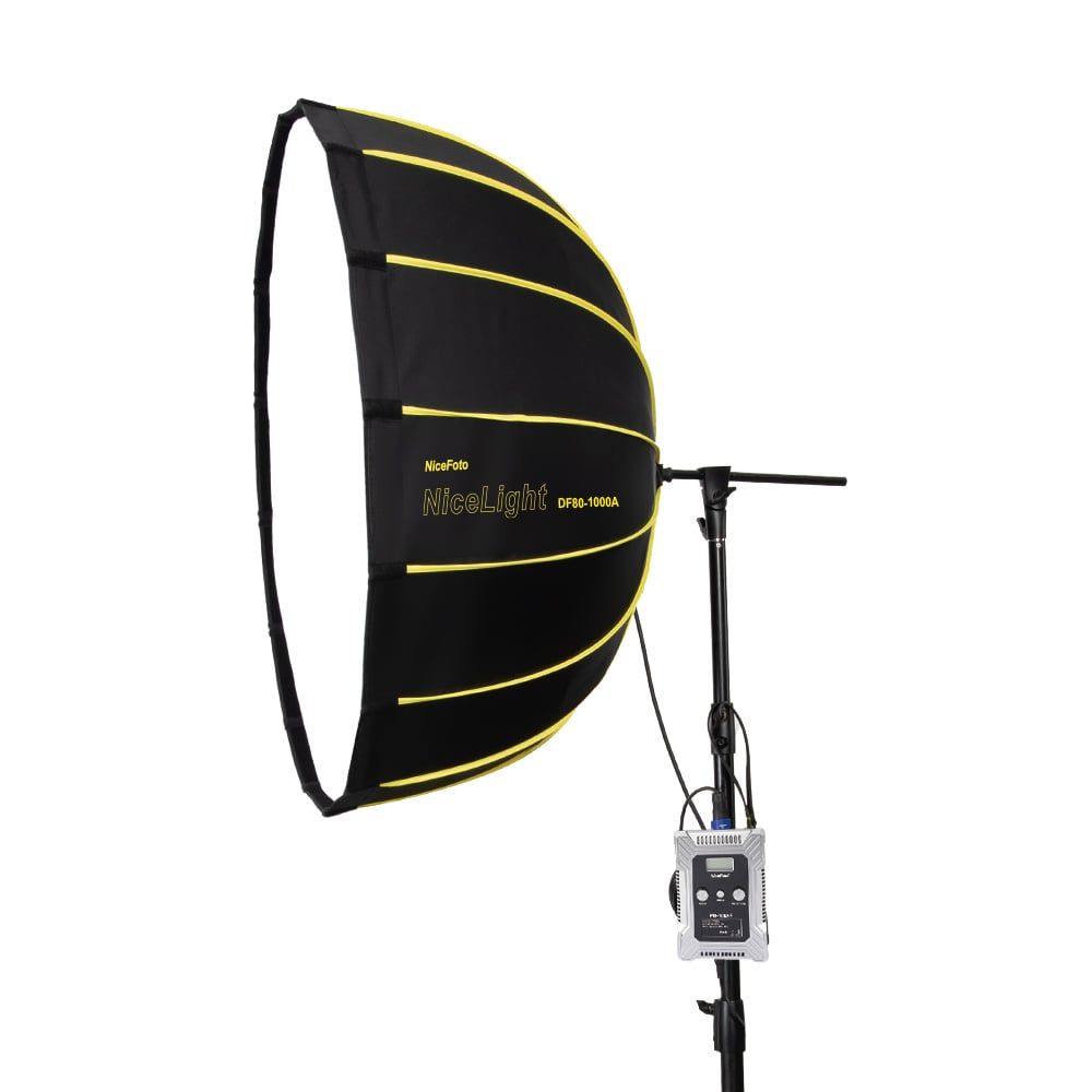  NiceFoto Umbrella DL80-1000A Deep Polishing DL Series Dual Color Temperature 