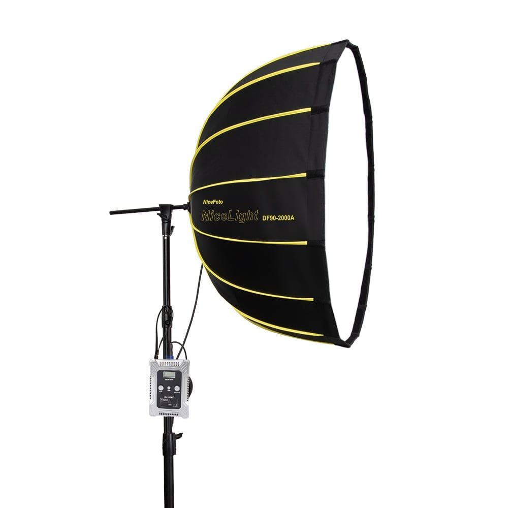  NiceFoto Umbrella DL120-3000A Deep Polishing DL Series Dual Color Temperature 