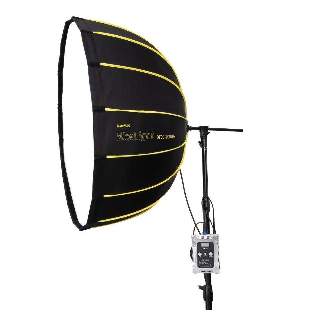  NiceFoto Umbrella DL120-3000A Deep Polishing DL Series Dual Color Temperature 