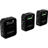  Synco WAir-G2-A2 / Hệ thống micrô không dây kỹ thuật số siêu nhỏ gọn dành cho máy ảnh Mirrorless/DSLR (2,4 GHz) 