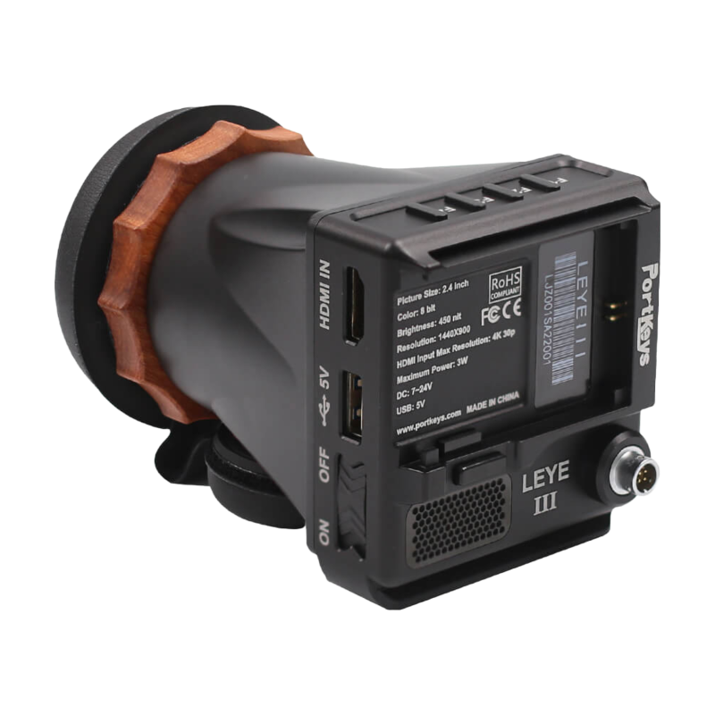  Portkeys LEYE III 4K HDMI 2.4" LCD 