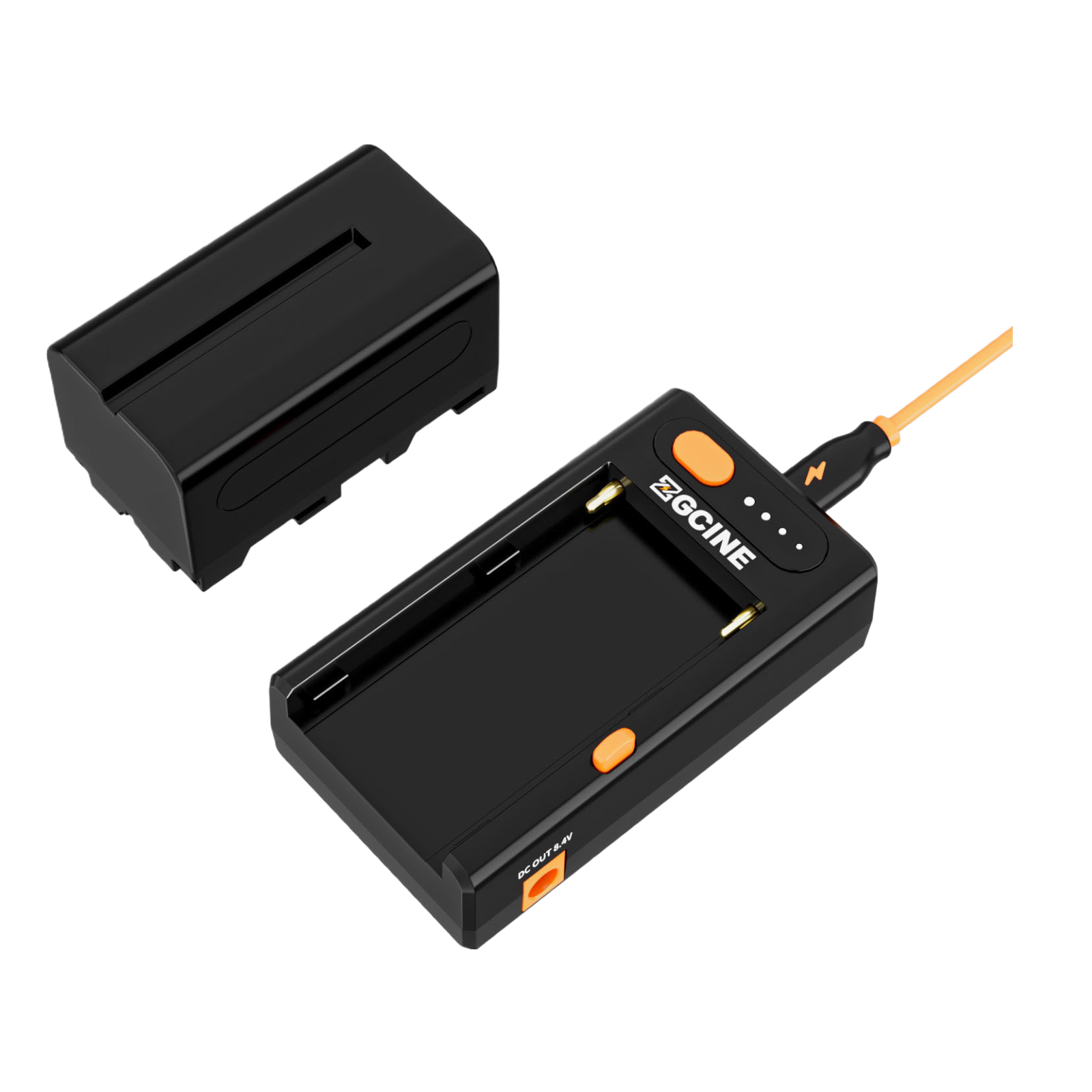  ZGCINE NPF-02 NPF Battery Charger Powering Adapter - Sạc ZGCINE NPF 02 