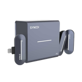  Synco P2SL / Micro Thu Âm Không Dây 2 Người Dùng cho iPhone jack Lightning (Màu Xanh) 