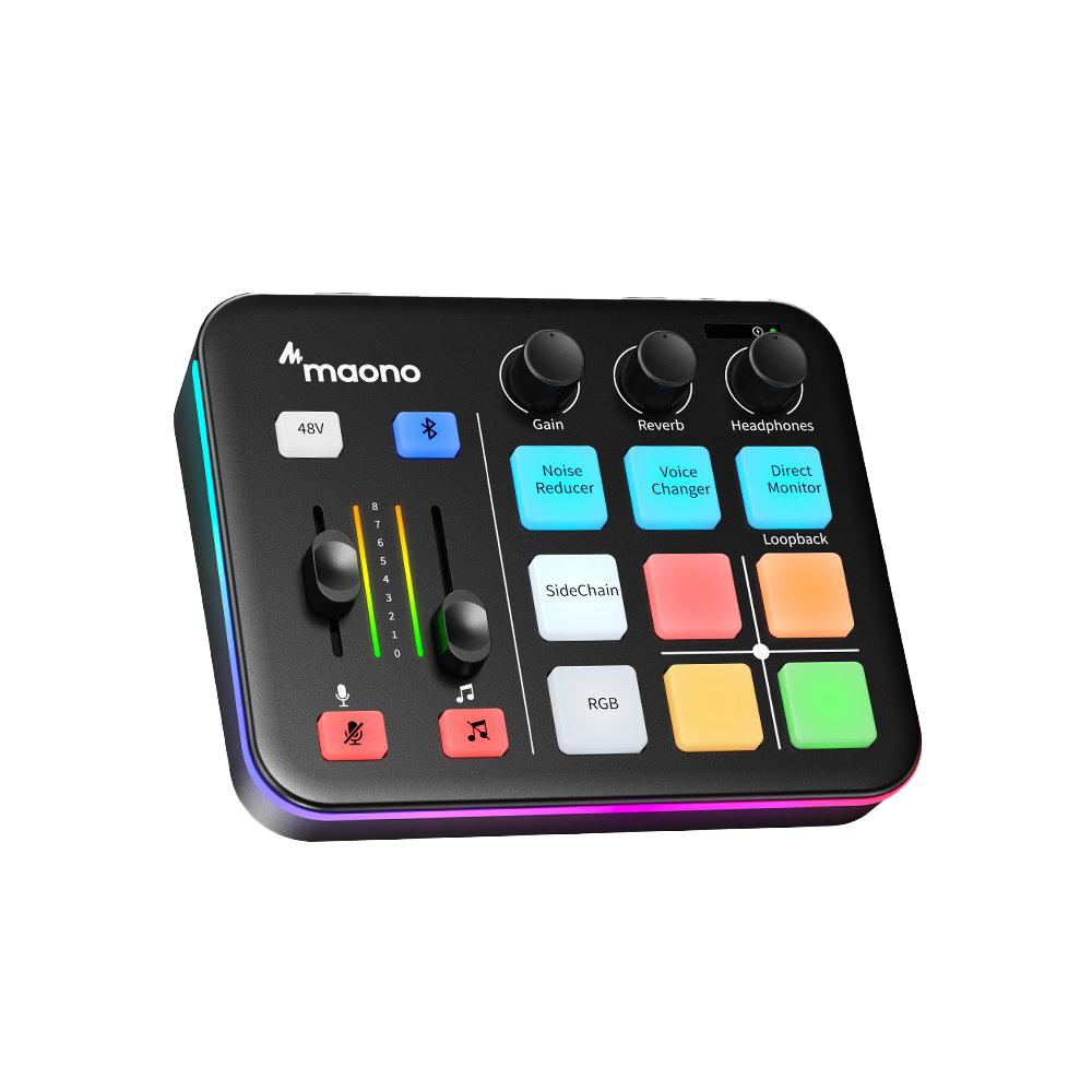  Maonocaster G1 NEO - Bộ Trộn Âm Thanh Dành cho Game Streamers 