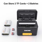  ZGCINE Charging Case for Sony NP-BX1 battery with 2 Charging Slots 