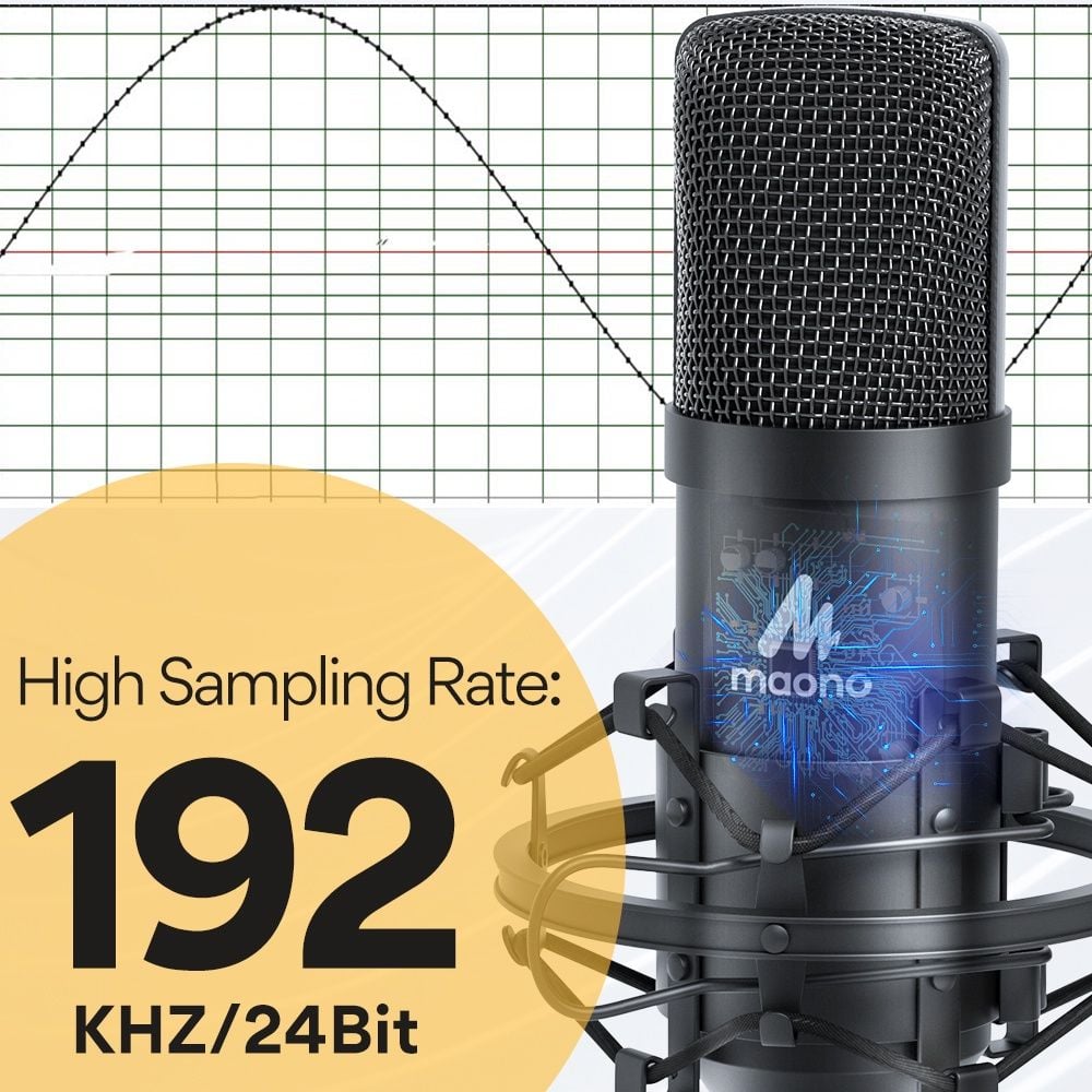  MAONO AU-A03T / Mic thu âm Condenser chuẩn 3.5mm Dành Cho Điện Thoại 