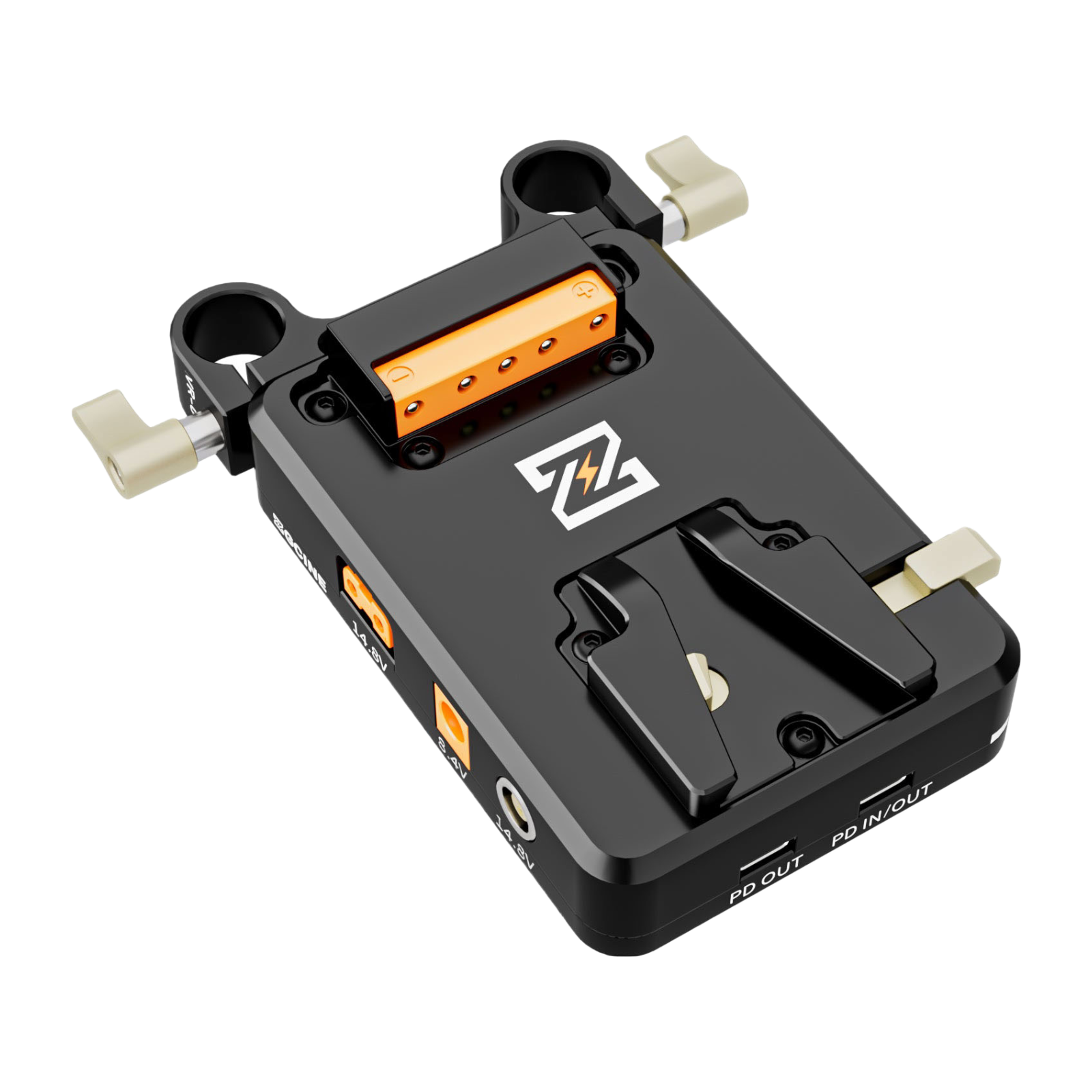 ZGCINE VM-VP2 KIT1 V MOUNT BATTERY PLATE (SUPPORT USB-C PD INPUT) - Tấm Gắn Pin ZGCINE 