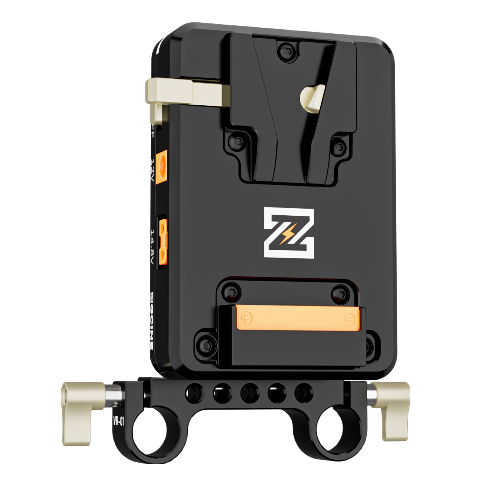  ZGCINE VM-VP2 kit3 V mount battery plate (Support USB-C PD input) - Tấm Gắn Pin ZGCINE VM VP2 Kit3 