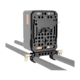  ZGCINE VR-Kit 1 V-Lock Mount Battery Plate with Dual 15mm Rod Clamp 