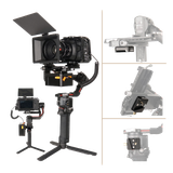  ZGCINE VR-04 mini V mount plate for DJI Ronin Gimbal Stabilizer S2 S3 Pitch axis - Tấm gắn pin VR-04 Mini 