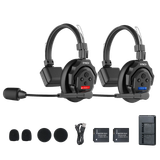  SYNCO XTALK Wireless Intercom Headset 2.4GHz 