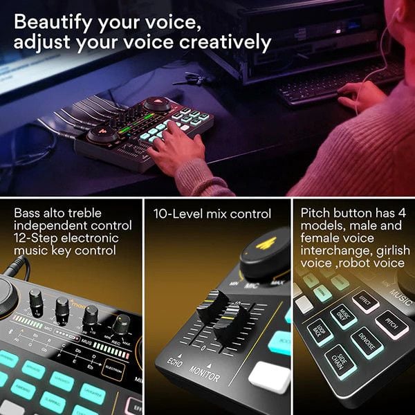  Podcast Maonocaster Lite AM200 dành cho người sáng tạo 