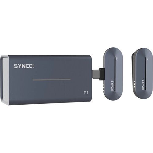 Synco P1ST / Micro Thu Âm Không Dây 1 Người Dùng cho Android jack USB Type-C (Màu Xanh Đen) 