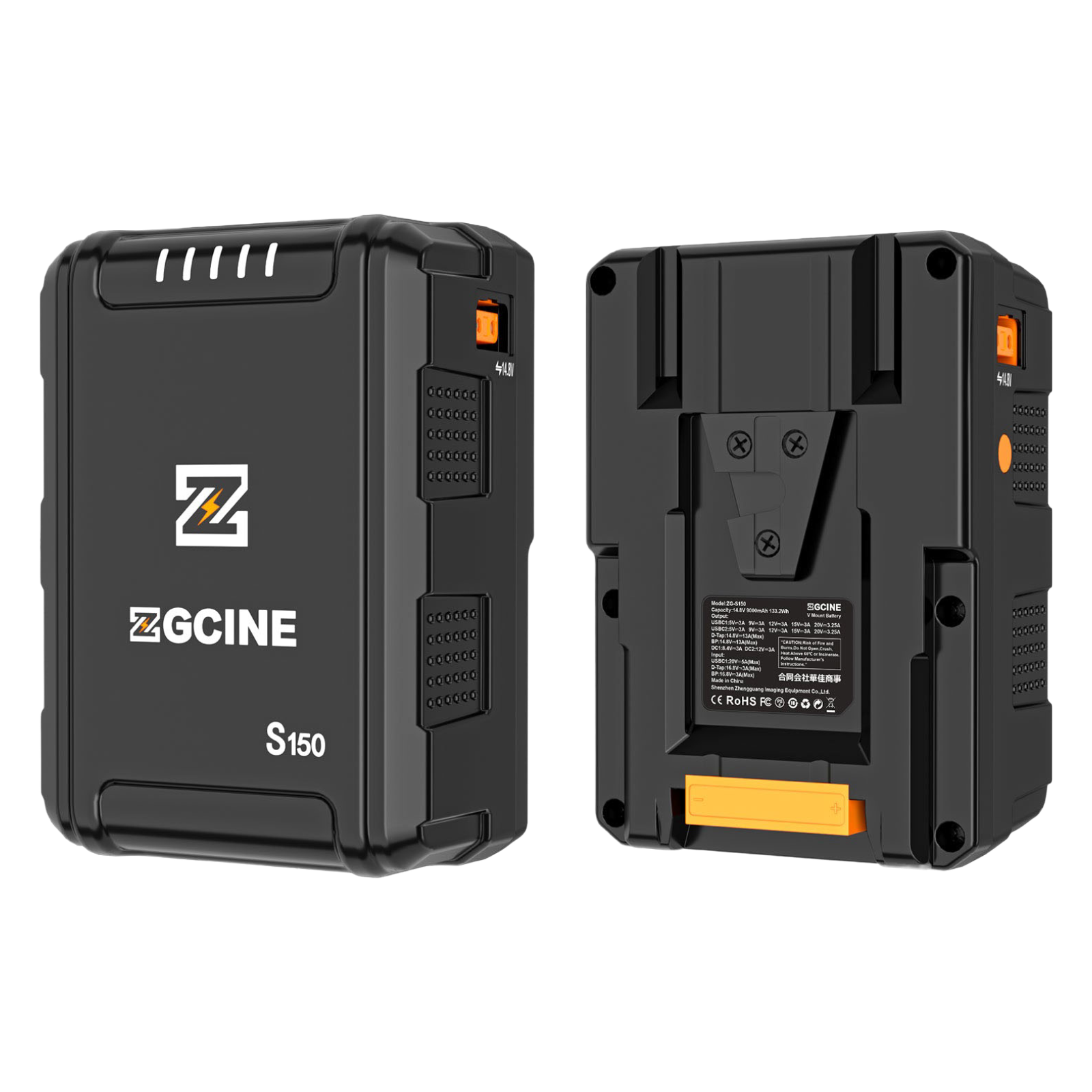  ZG-S150 V Mount Battery - Pin ZGCINE S150 