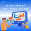 Dịch Vụ Đăng Ký Zalo Official Account