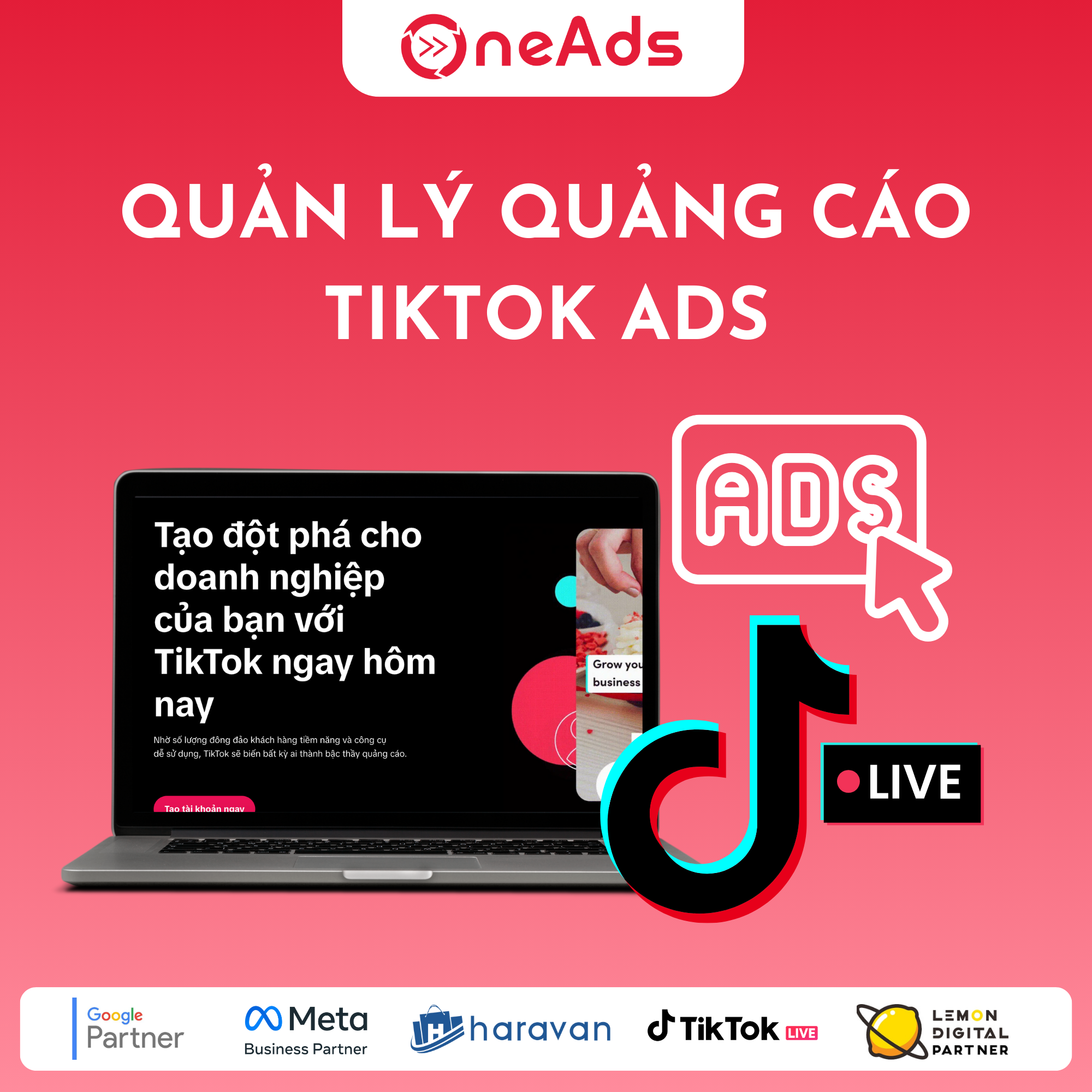 Dịch vụ quảng cáo TikTok Ads 