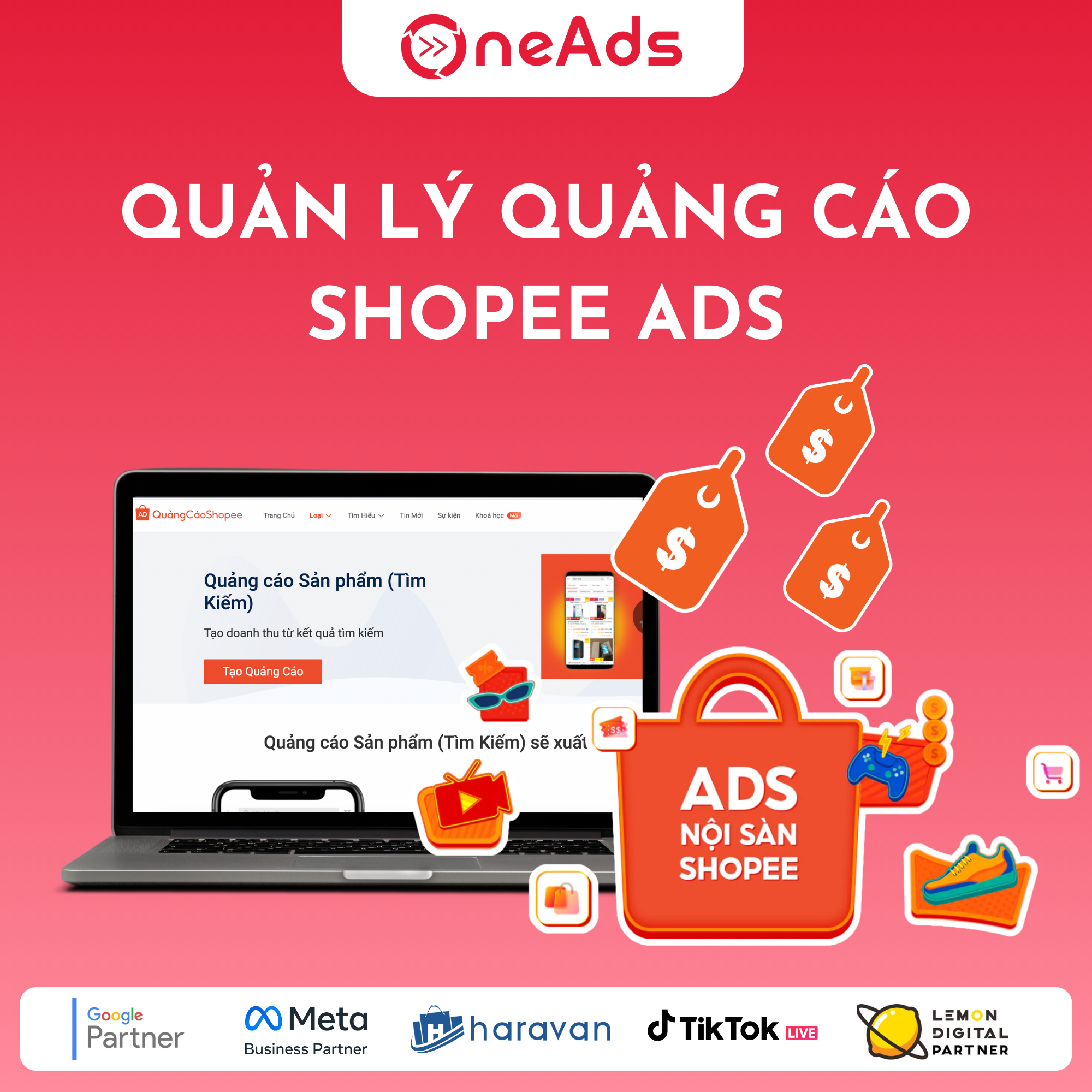  Dịch vụ quảng cáo Shopee Ads 