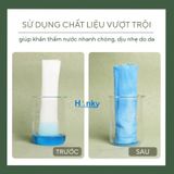  Khăn mặt khô HanKy đa năng dạng rút lau khô lau ướt,gói 50 tờ. 