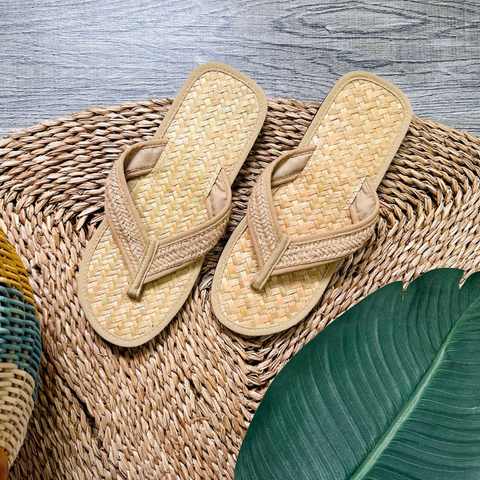 Dép cói đế chống trượt 