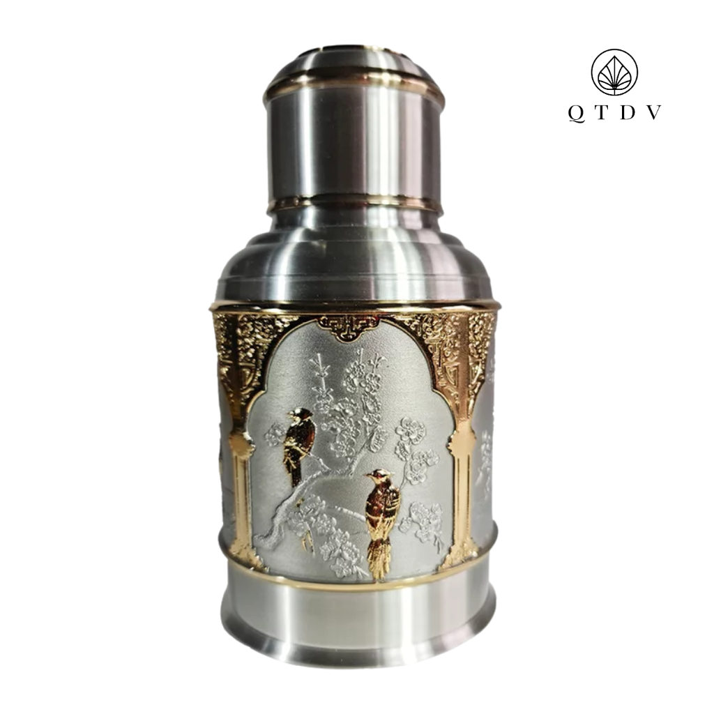 hộp trà pewter