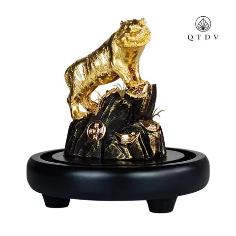 tượng hổ dát vàng