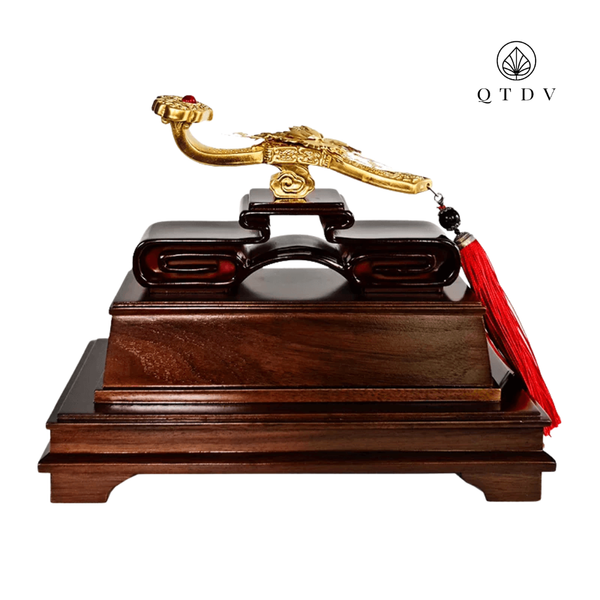 Gậy Như Ý dát vàng 24k