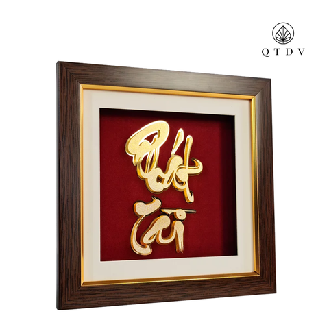 chữ phát tài dát vàng