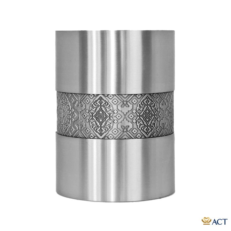 Quà tặng Ống cắm bút Pewter ACT GOLD ISO 9001:2015 (Mẫu 5)