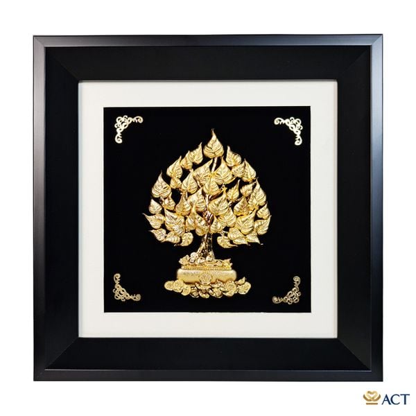 Tranh Cây Bồ Đề dát vàng 24k