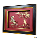 Tranh Hổ dát vàng 24k (Mẫu 4)