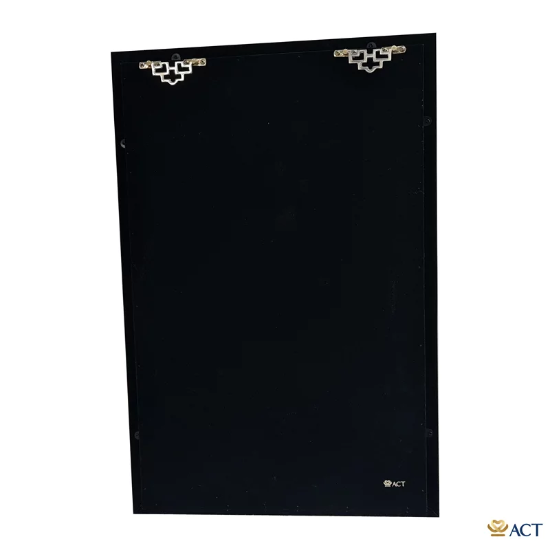 Tranh Quán Thế Âm Bồ Tát dát vàng 24k (Mẫu 3)