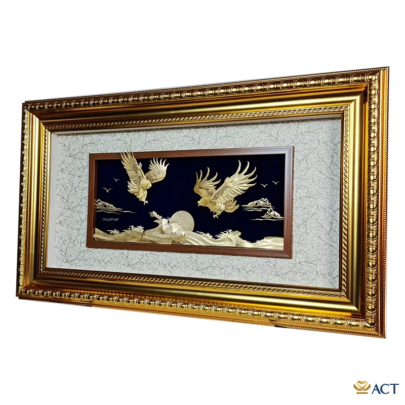 Tranh Đại Bàng dát vàng 24k ACT GOLD ISO 9001:2015 (Mẫu 2)