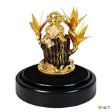 Quà tặng Khỉ Tài Lộc Vàng Lá 24k