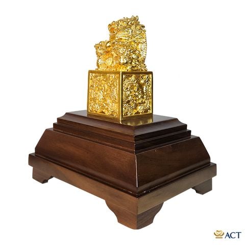 Ấn Rồng dát vàng 24k