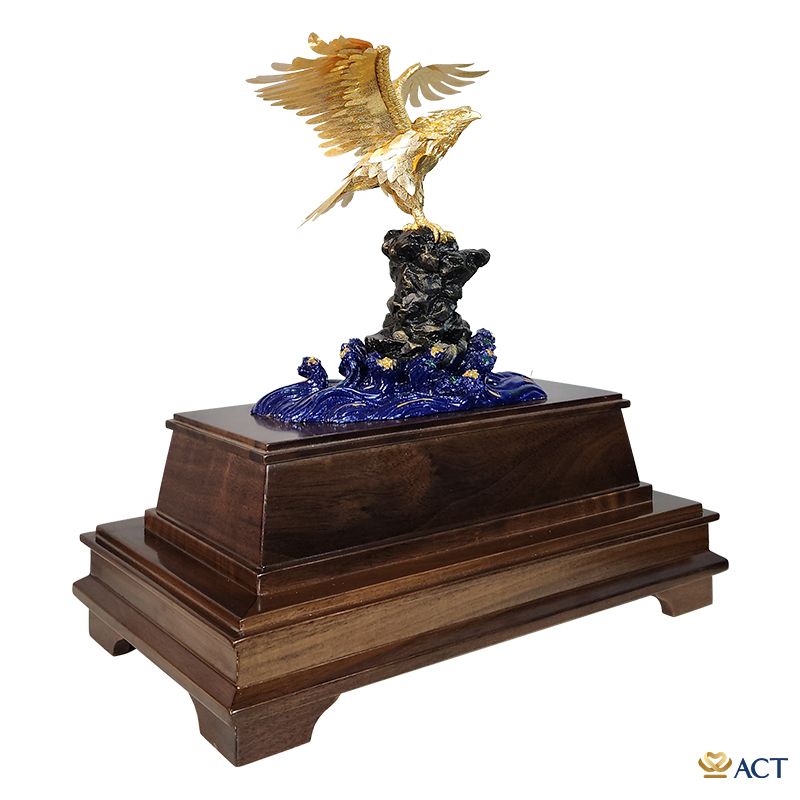 Tượng chim Đại Bàng dát vàng 24k