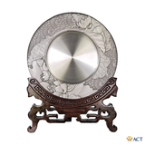 Quà tặng Đĩa Pewter Hoa Sen