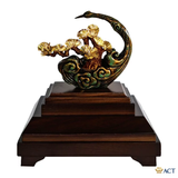 Quà tặng Chậu Cây Tùng dát vàng 24k