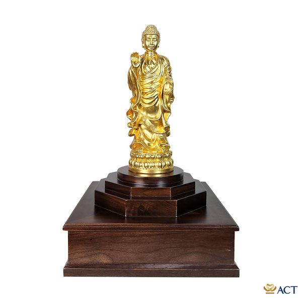 tượng phật dát vàng